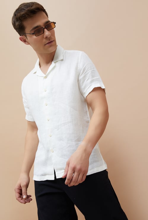 CODE UNWIND Textured Regular Fit Shirt