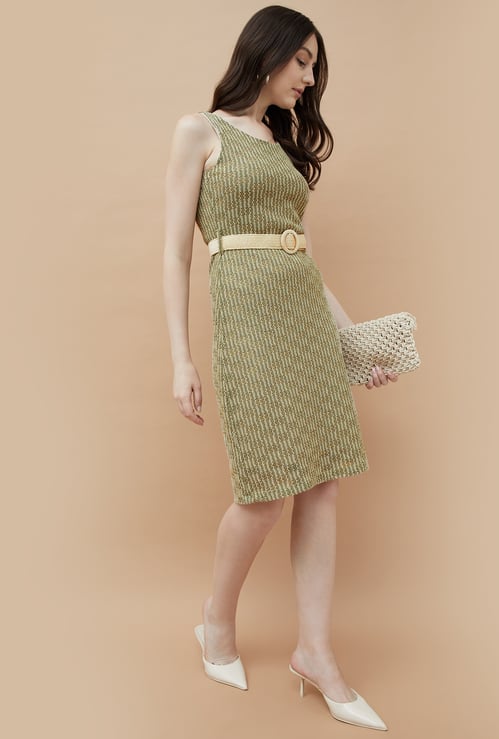 CODE Knitted Sheath Dress