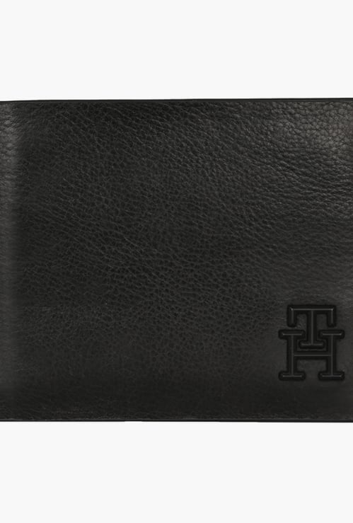 TOMMY HILFIGER Textured Leather Bi-Fold Wallet