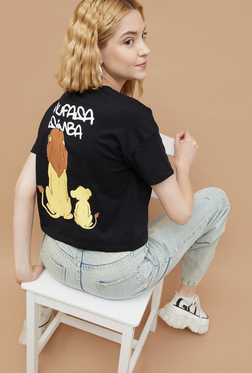 GINGER Mufasa Printed T-shirt