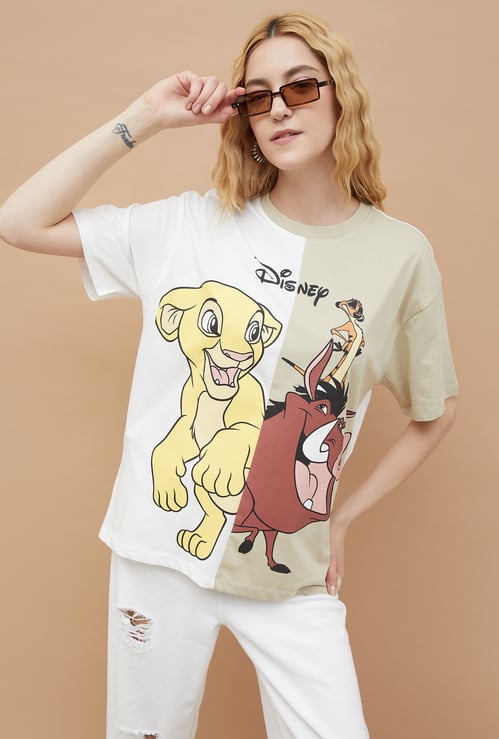 GINGER Lion King Print T-shirt