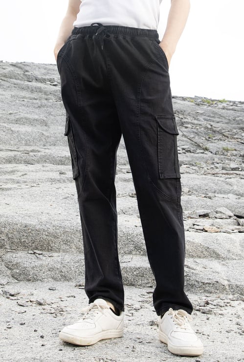CAMPUS SUTRA Dark Washed Straight Fit Jeans