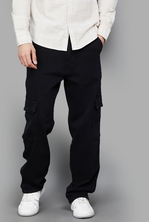 LEVI'S Solid Cargo Jeans