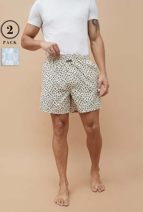 FAME FOREVER Printed Boxers - Pack of 2