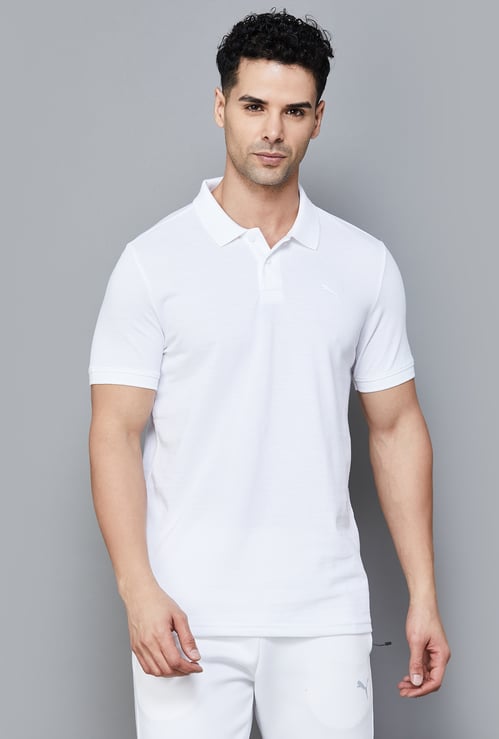 PUMA Solid Polo T-shirt