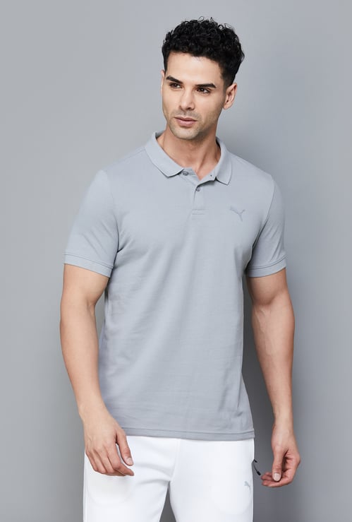 PUMA Solid Polo T-shirt