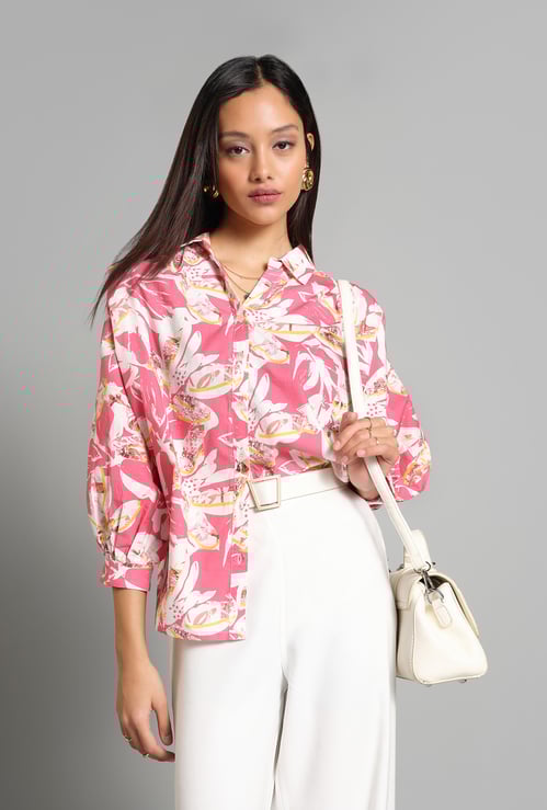 AND Floral Print Shirt