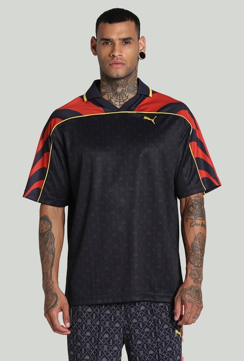 PUMA Road To Unity Football Jersey Johnny Collar T-shirt
