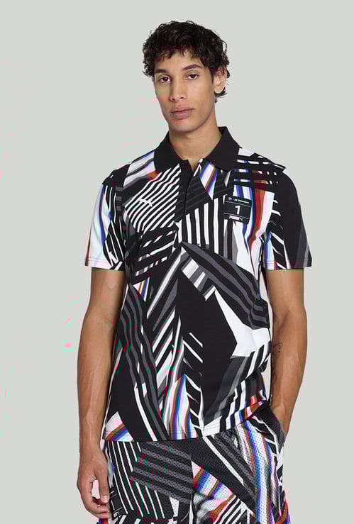 PUMA x BMW M Motorsport Printed Polo T-shirt