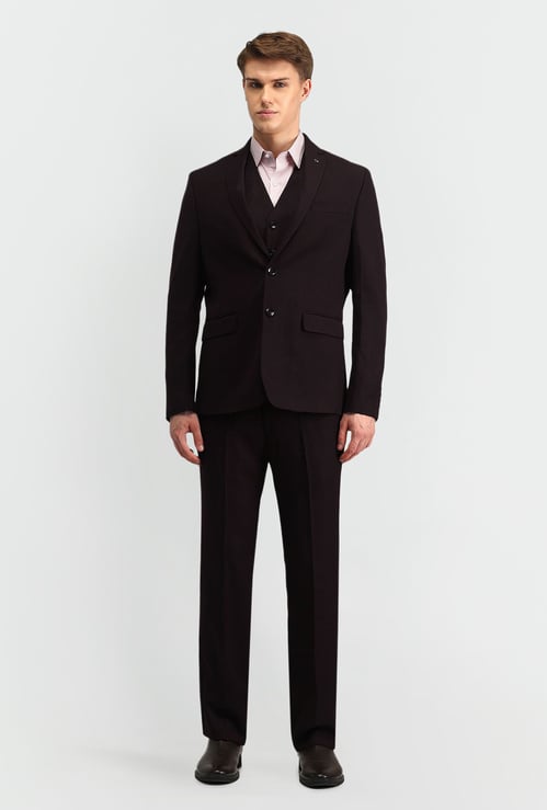 ARROW Checked Tailored Fit Formal Suit