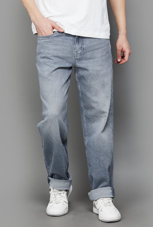 U.S. POLO ASSN. Washed Reaxed Fit Jeans