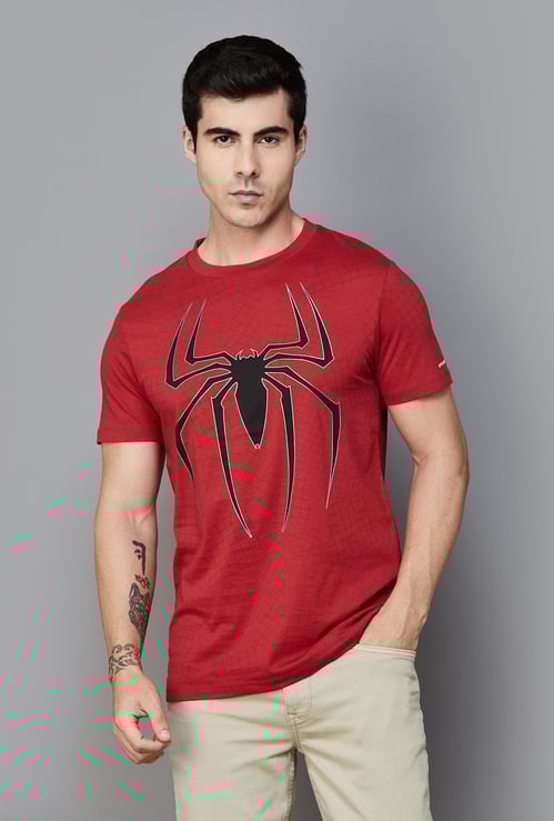 FREE AUTHORITY Spider-Man Applique T-shirt