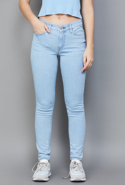 LEVI'S Light Washed Skinny Fit Jeans