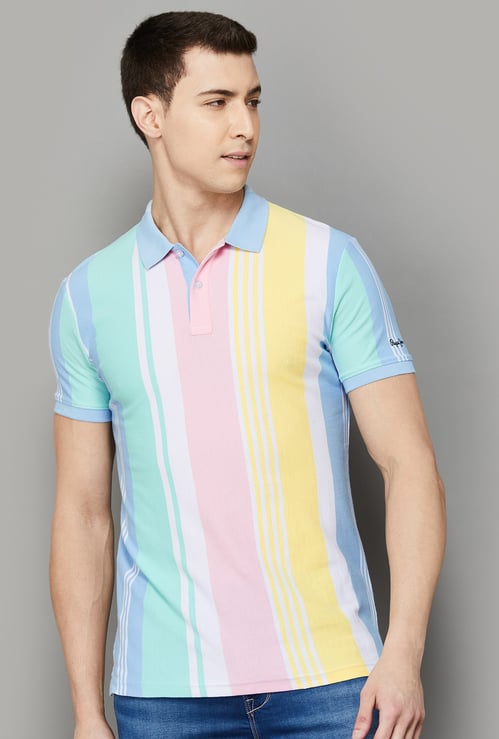 PEPE JEANS Striped Polo T-shirt