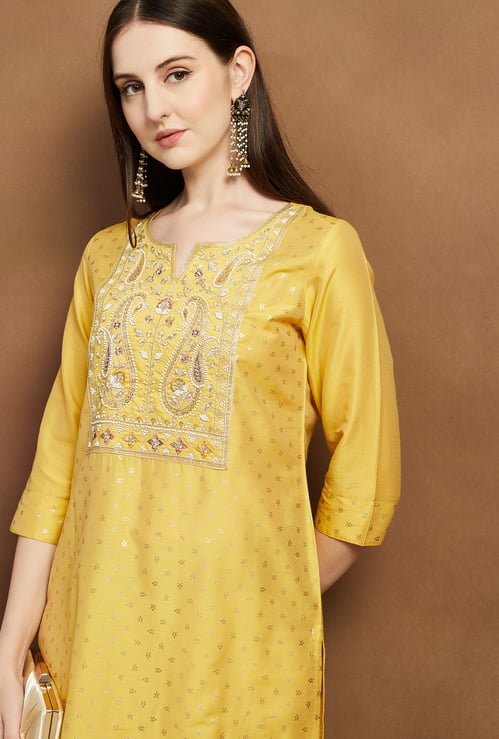 MELANGE Yoke Design Kurta