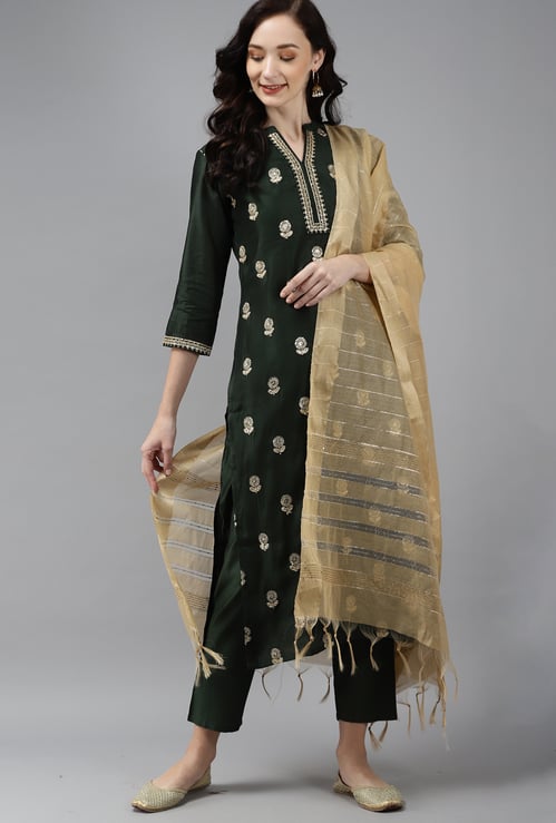 INDO ERA Embellished Dupatta