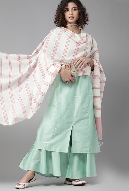 INDO ERA Striped Dupatta