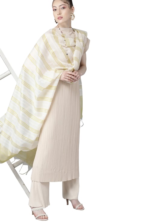 INDO ERA Striped Dupatta
