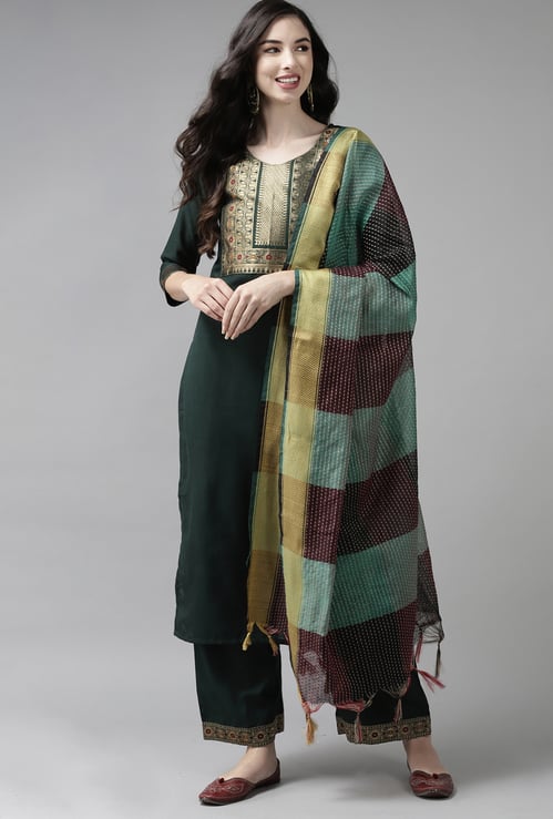 INDO ERA Striped Dupatta