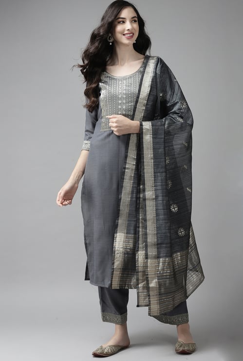 INDO ERA Woven Design Dupatta