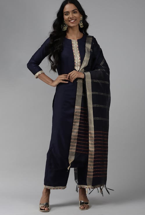 INDO ERA Embellished Dupatta