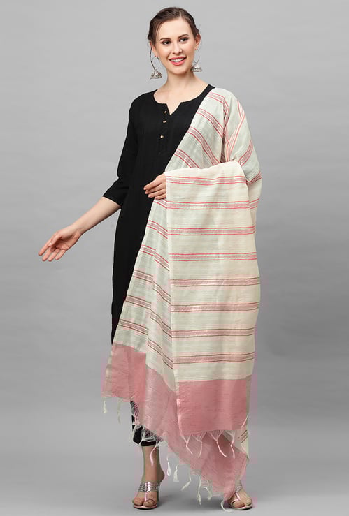 INDO ERA Striped Dupatta