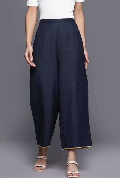 INDO ERA Solid Casual Palazzo