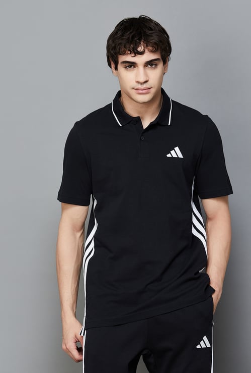 ADIDAS Side Striped Polo T-shirt