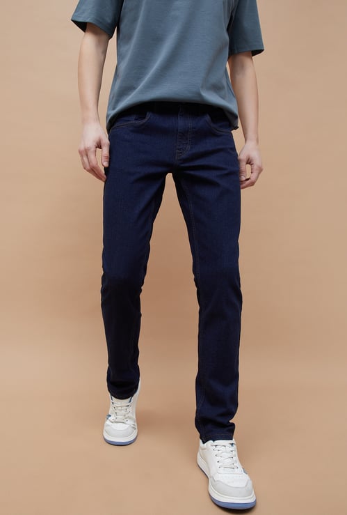 FORCA Solid Slim Tapered Jeans