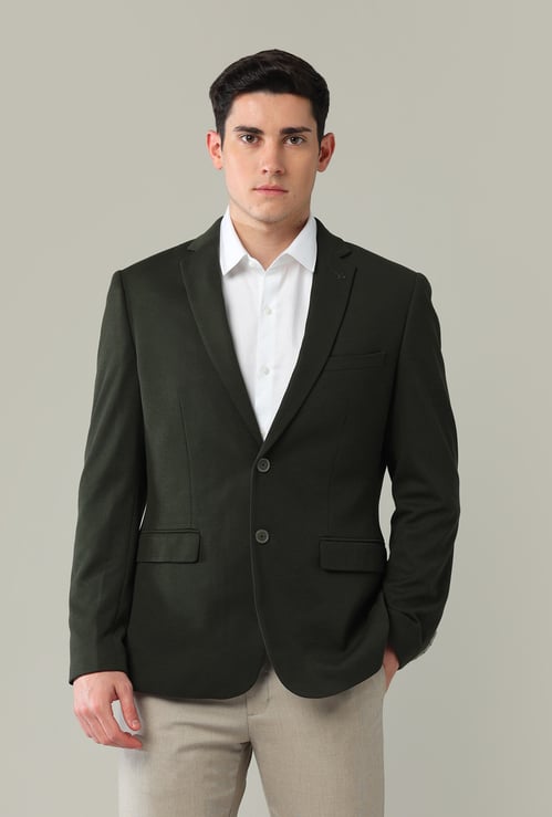 ARROW Textured Zero Calorie Formal Blazer (Slim)