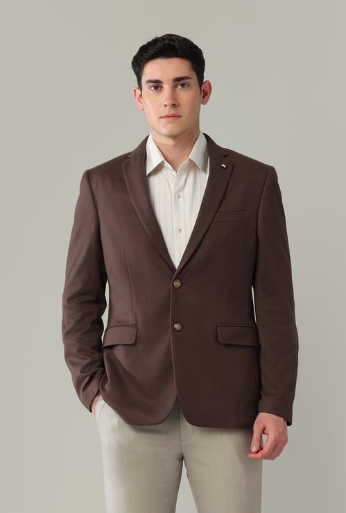 ARROW Textured Zero Calorie Formal Blazer (Slim)