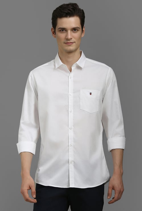 LP SPORT Solid Slim Fit Shirt