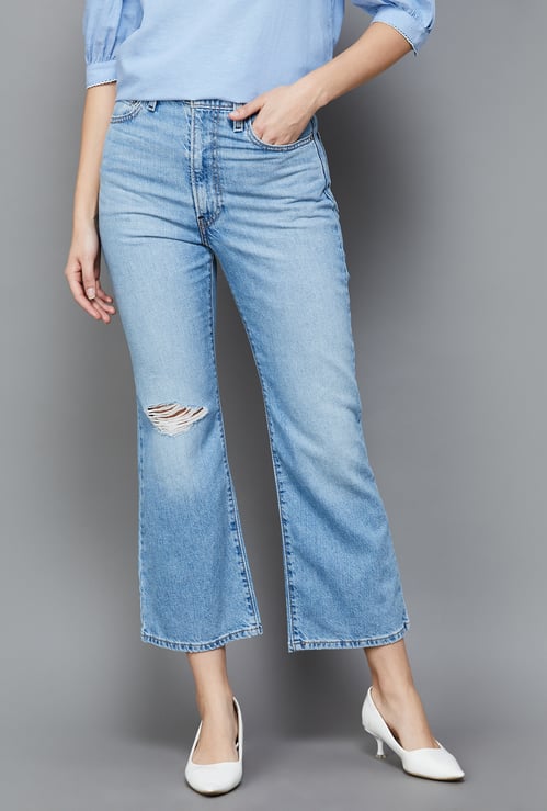 LEVI'S Light Washed Bootcut Jeans