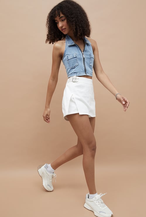 GINGER Solid Skort