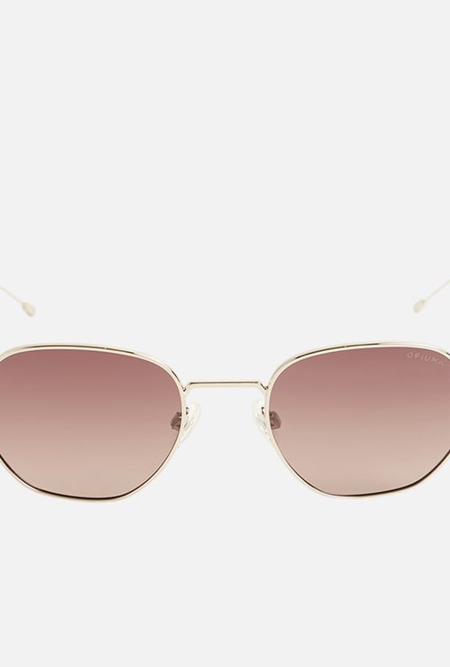 OPIUM Spyglass Polarized Geometric Sunglasses - OP-10274-C04-51