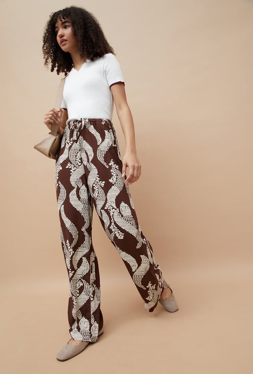 GINGER Printed Trousers