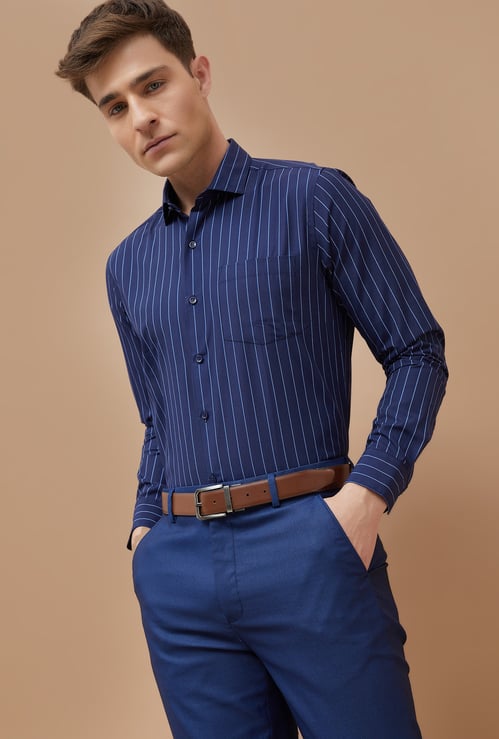 CODE Striped Slim Fit Shirt