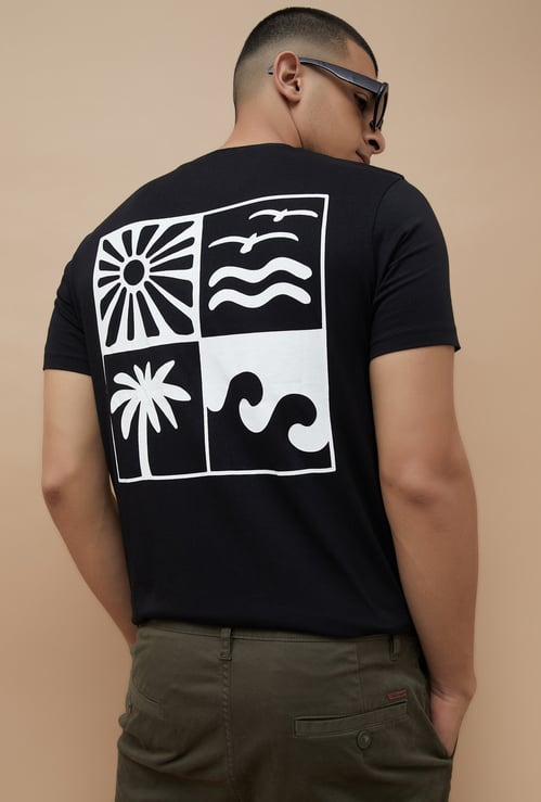 FAME FOREVER Back Print T-shirt