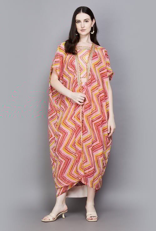 RANGRITI Chevron Print Co-Ord Set
