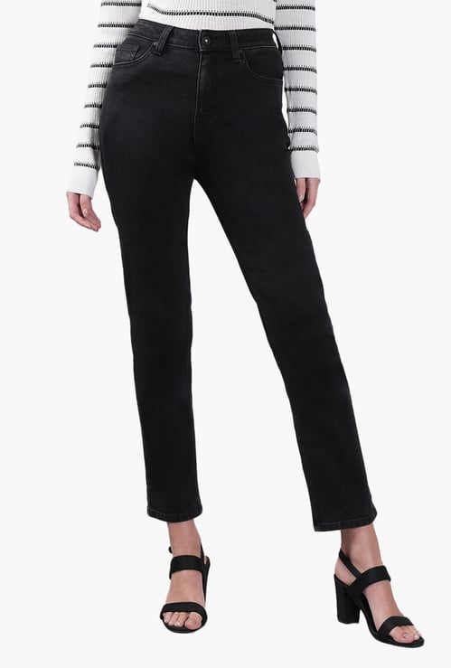 VERO MODA Solid Slim Fit Jeans