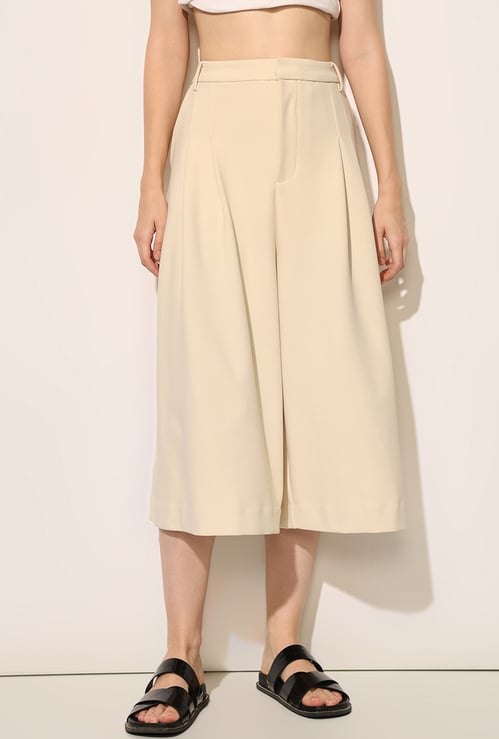 ONLY Pleated Flared Culottes