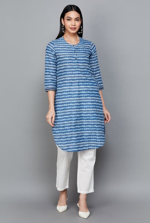 BIBA Printed Straight Kurta