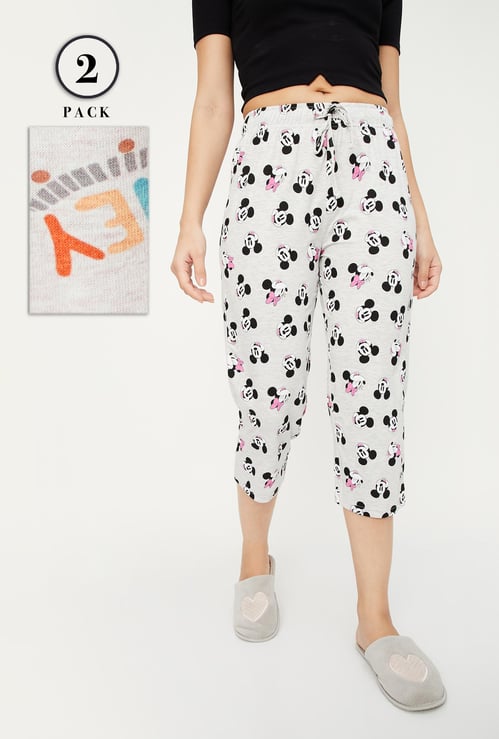 Women Printed Capri - Pack of 2