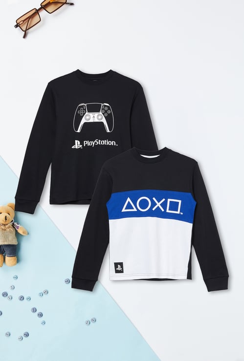 Boys Printed T-shirt - Pack of 2