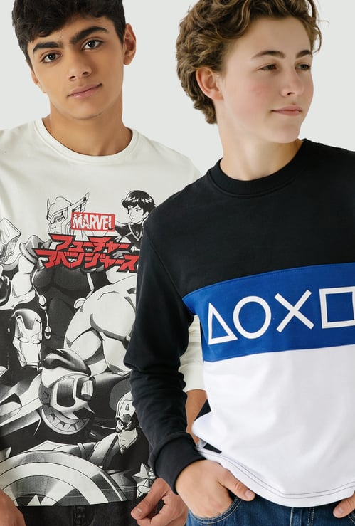 Boys Assorted T-shirt - Pack of 2