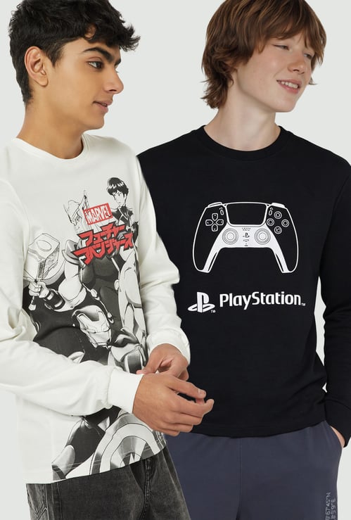 Boys Printed T-shirt - Pack of 2
