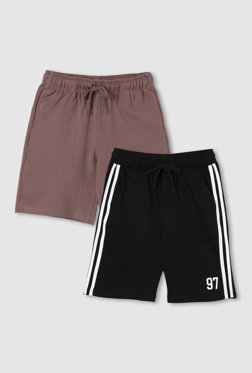 Boys Assorted Shorts - Pack of 2