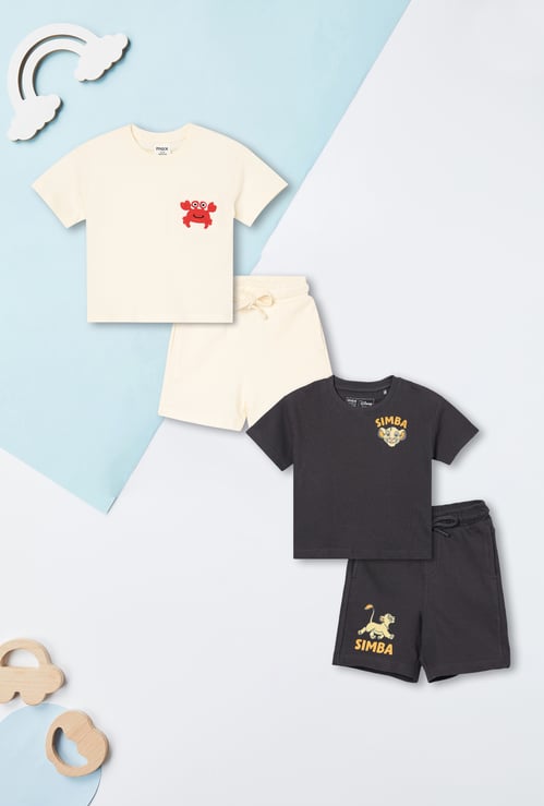 Boys Printed Shorts Set - Pack of 2