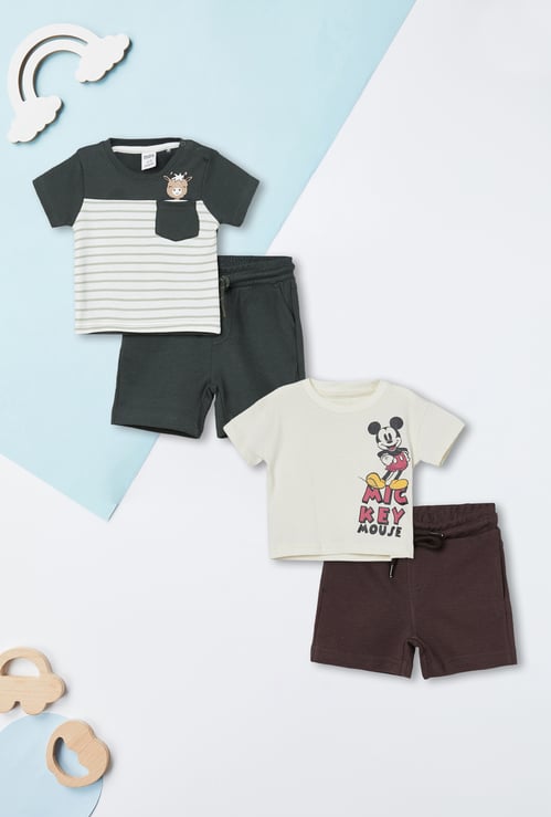 Boys Assorted Shorts Set - Pack of 2