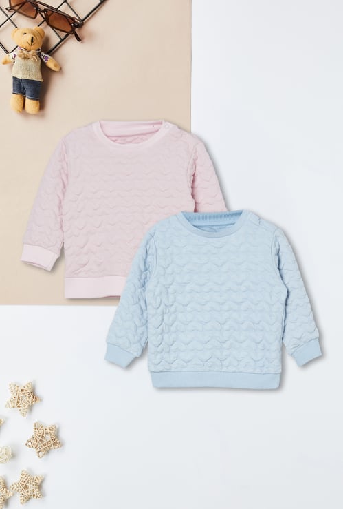 Boys Quilted Sweatshirt - Pack of 2